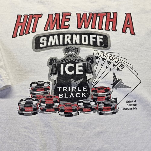 Shirt smirnoff ice triple - t-shirt,