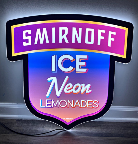 Insegna led originale smirnoff - insegna,