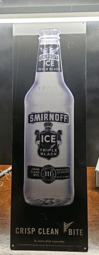 Insegna metallo 24x8 smirnoff - metallo,
