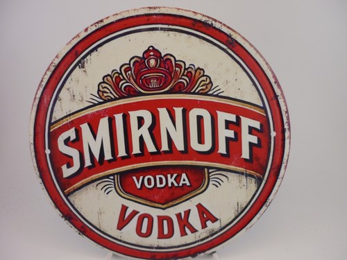 Insegna smirnoff vodka - insegna, 8"