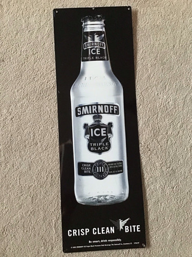 Insegna metallo smirnoff ice - insegna,